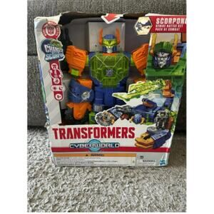 Transformers CYBERWORLD Scorponok Strike Battle Converting Action Figure Playset